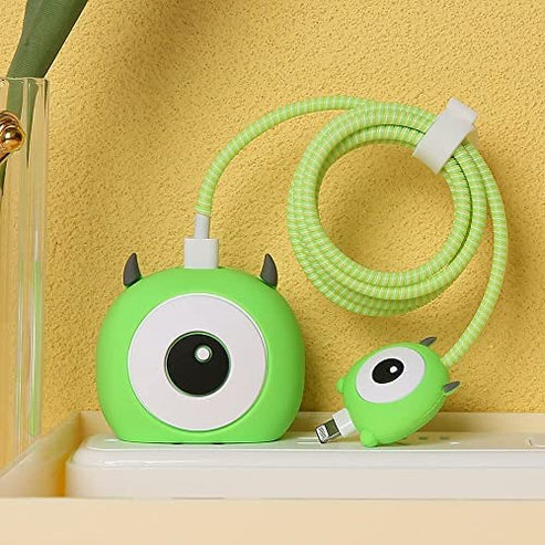 Iphone Charger Case Cover - Cyclope - 4 Piece Set